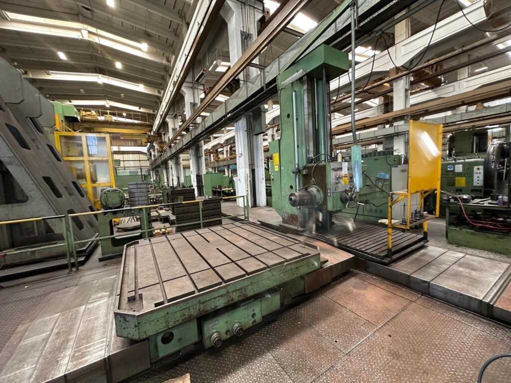 jtc boring machine alesatrice vv17 i.l.r. used machine tool macchinario usato2