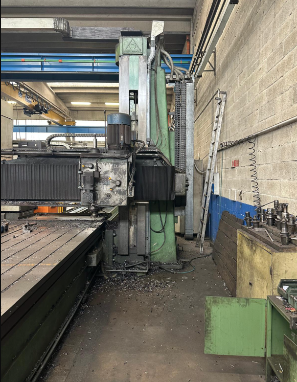 jtc plano miller fresatrice used machine tool macchinario usato1