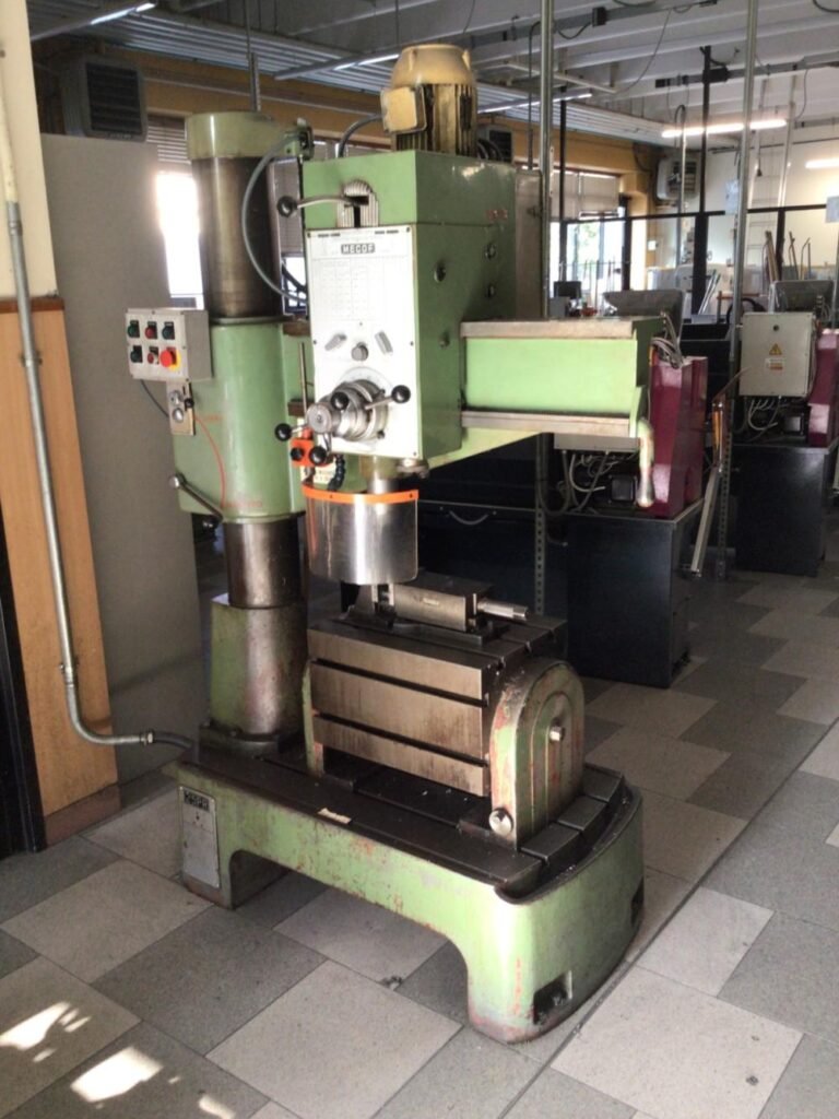 trapano radiale radial drill mecof jtc
