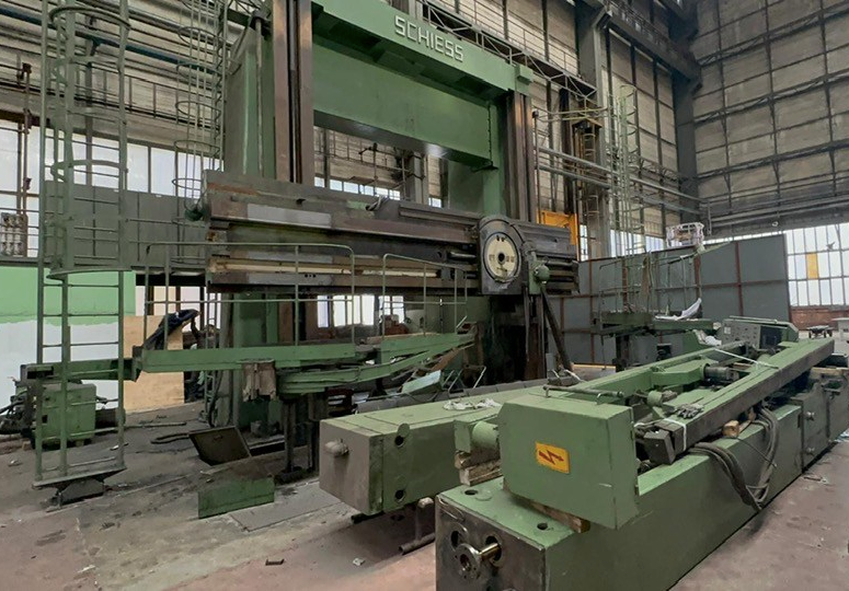 jtc machine tool vertical lathe tornio verticale schiess floriep 3 2