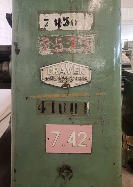 CRAVEN horizontal boring machine JTCsrl used machine tools2