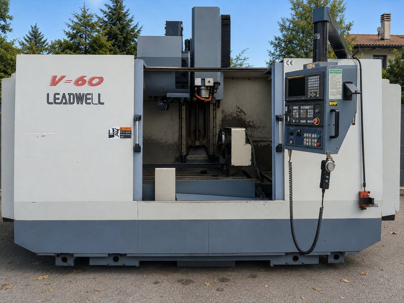 Leadwell vmc V60 JTCsrl used machine tools1