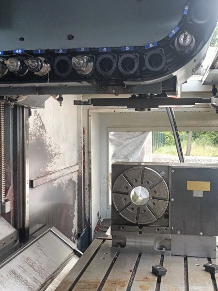 Leadwell vmc V60 JTCsrl used machine tools8