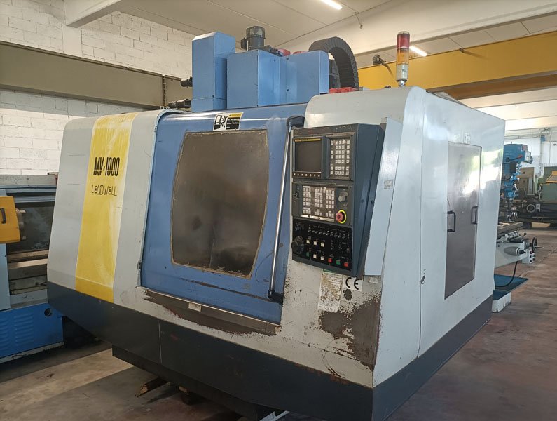 VMC CNC Leadwell MV 1000 JTCsrl used machine tools7