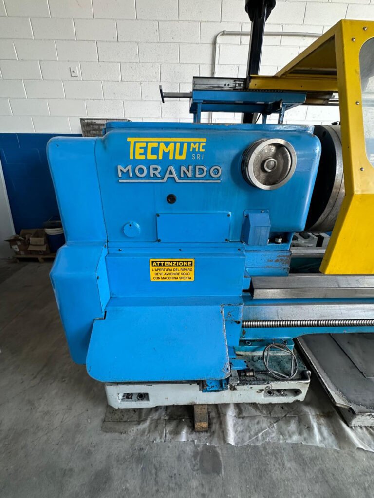cnc lathe MORANDO JTCsrl used machine tools5