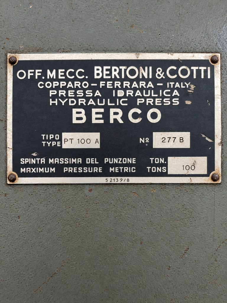 BERCO PRESS JTC1